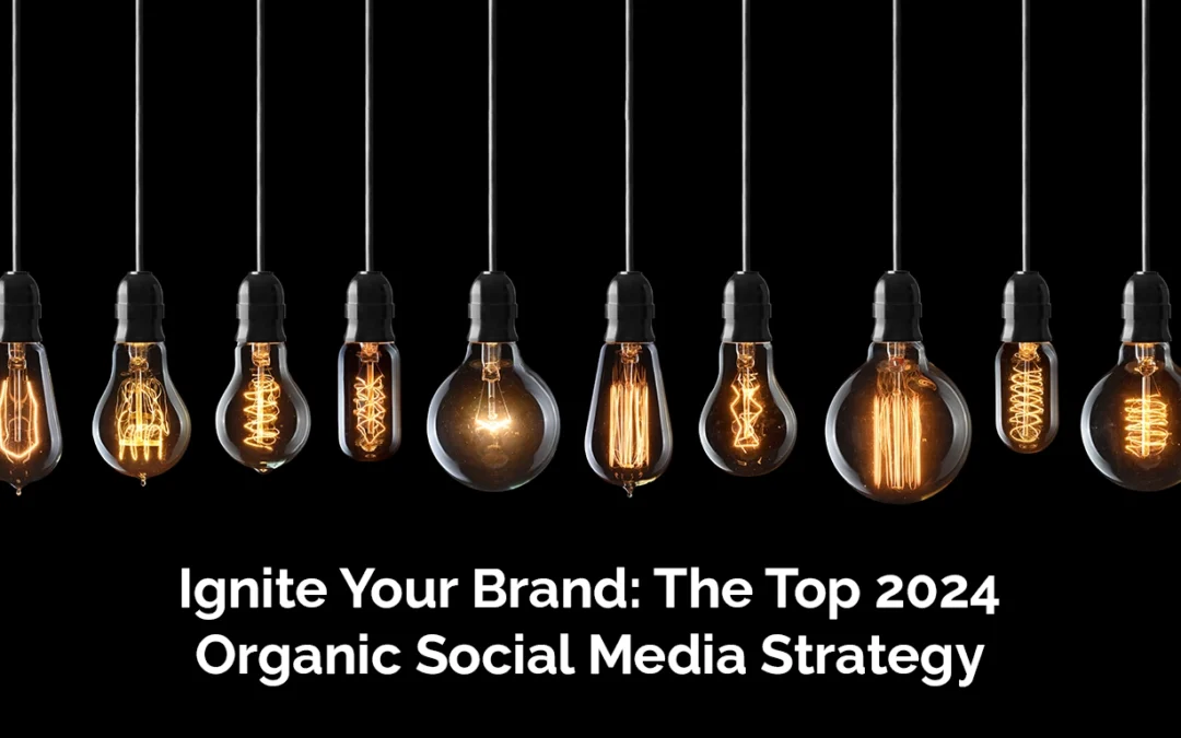 Ignite Your Brand: The Top 2024 Organic Social Media Strategy
